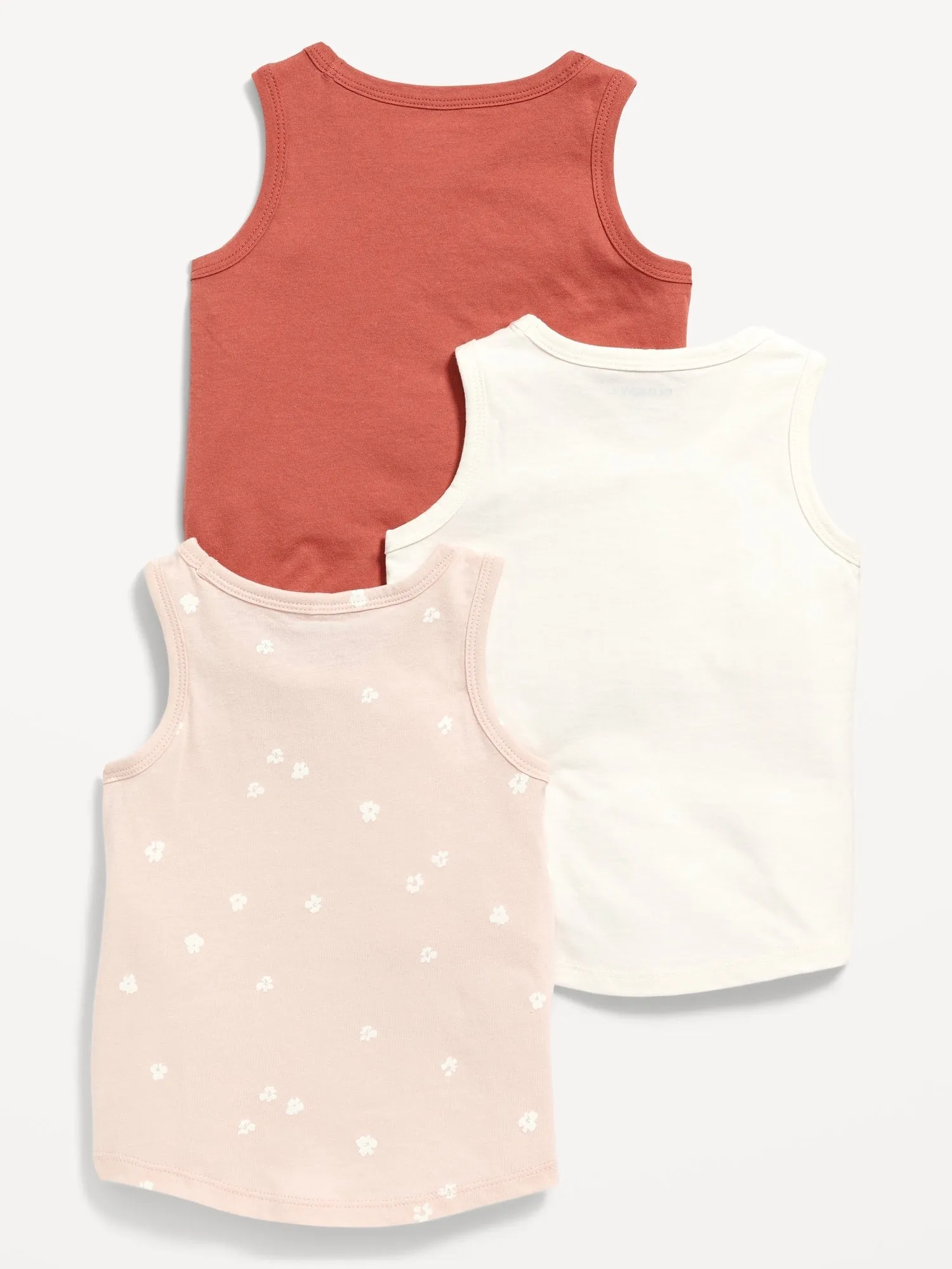 3-Pack Tank Top for Toddler Girls