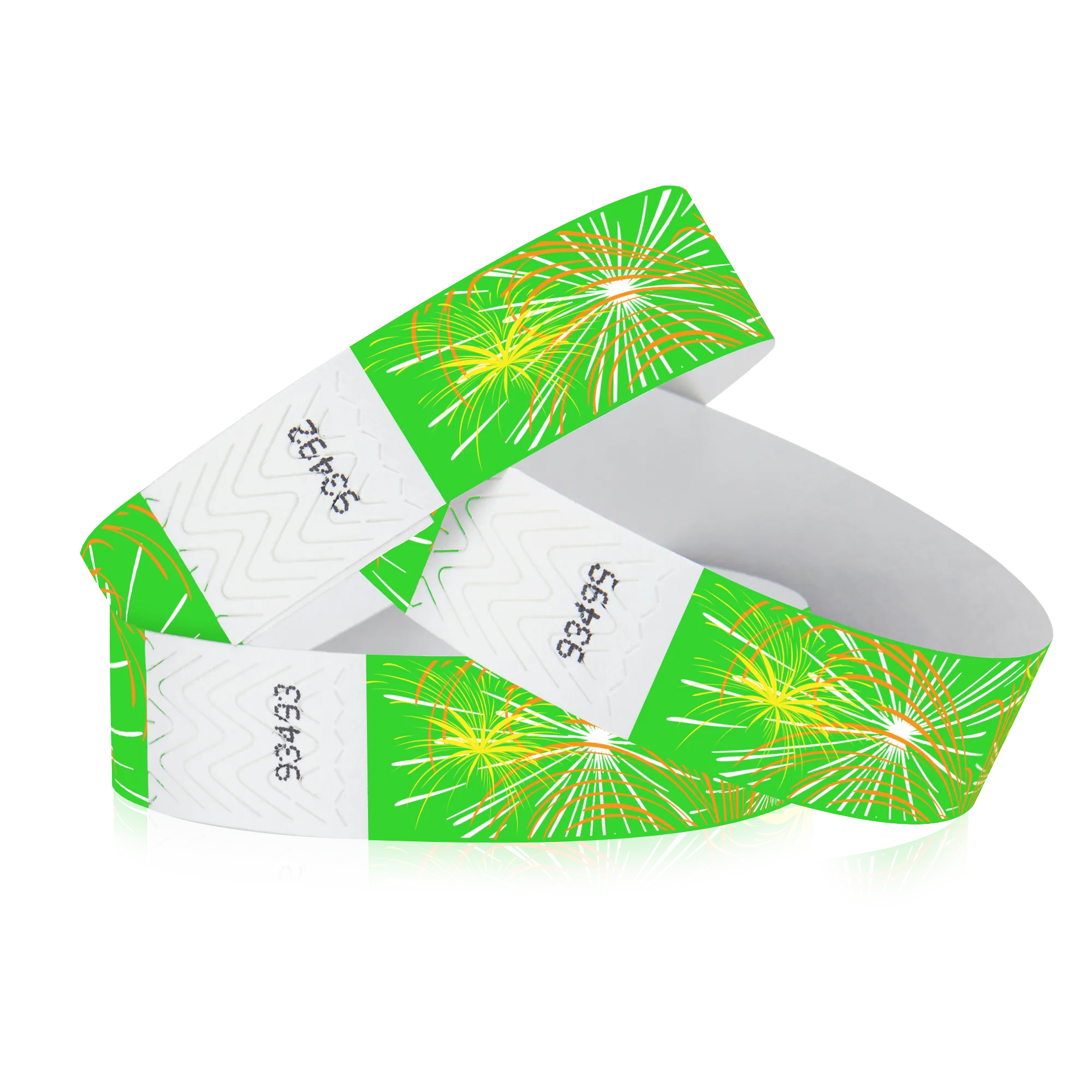 3/4" Tyvek Fireworks Wristbands