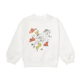 Abstract Art-Inspired Fleece Sweatshirt