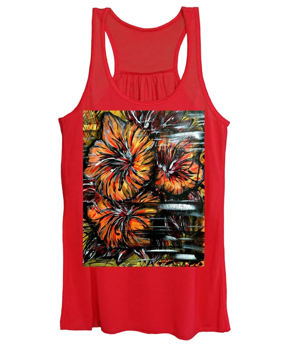 Abstract Lillies - Women's Tank Top