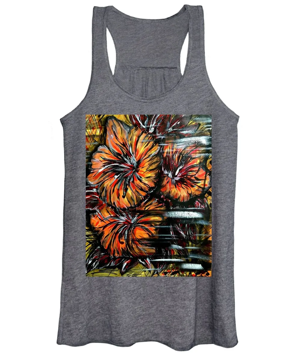 Abstract Lillies - Women's Tank Top