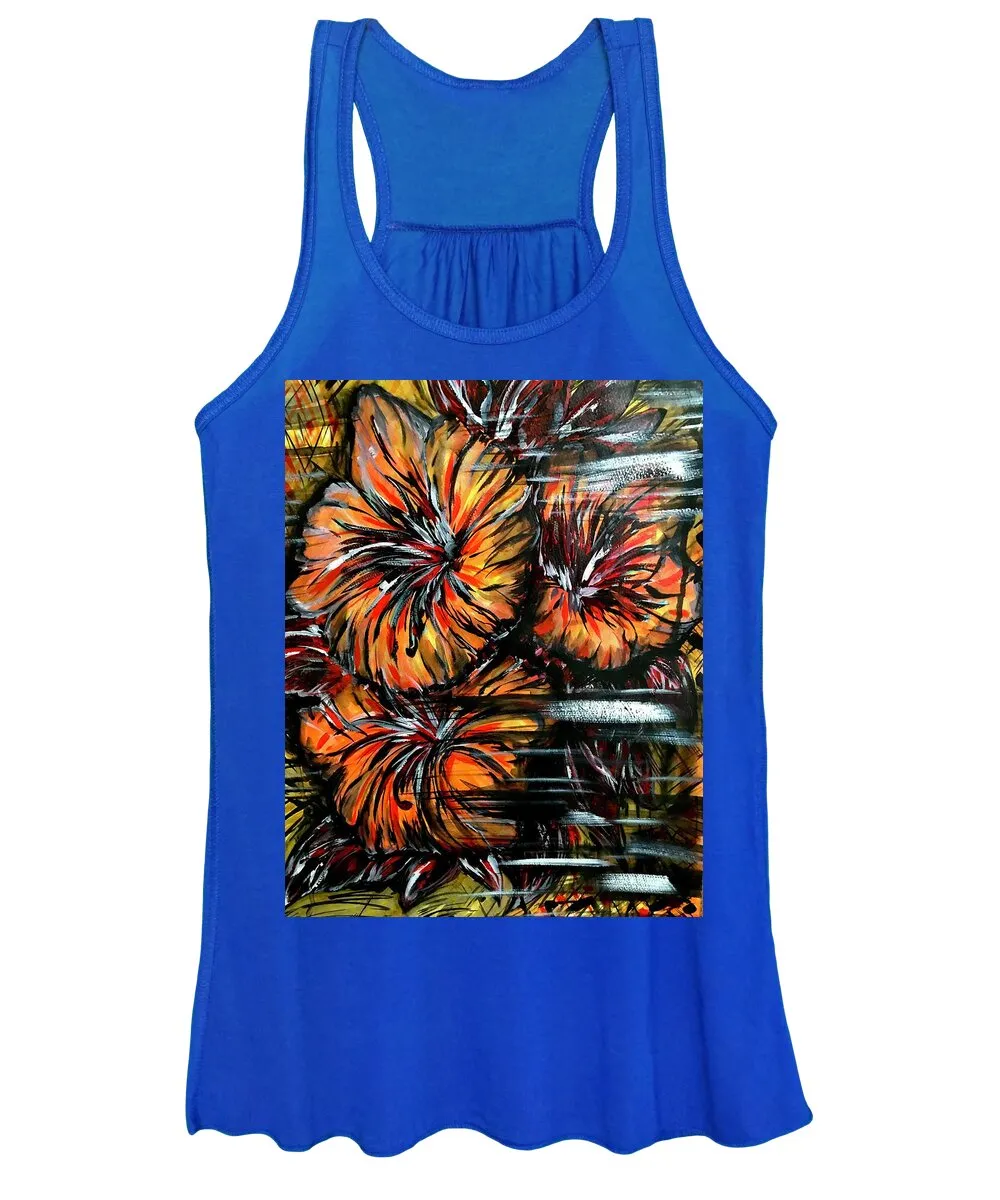 Abstract Lillies - Women's Tank Top