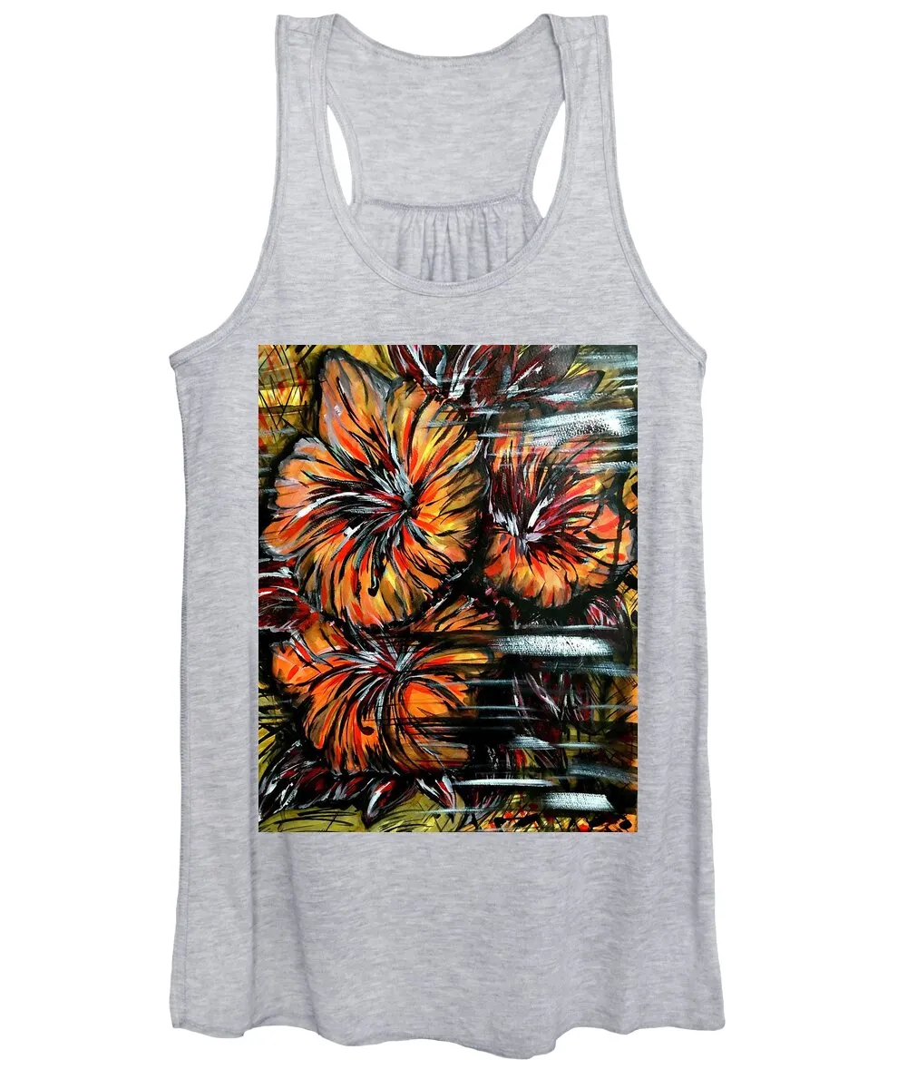 Abstract Lillies - Women's Tank Top