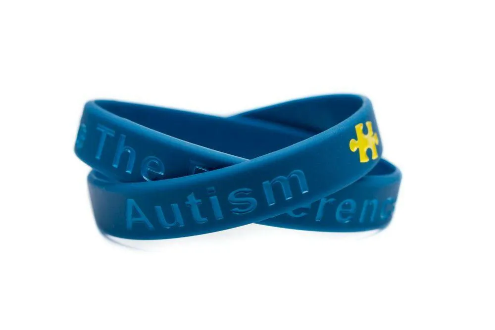 Autism - Be The Difference Wristband - Youth 7"