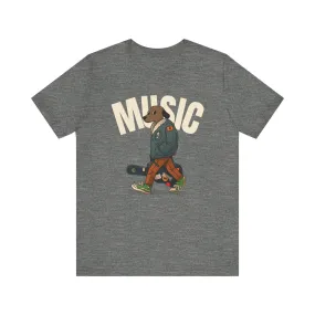 Band Music Dog Walker T Shirt