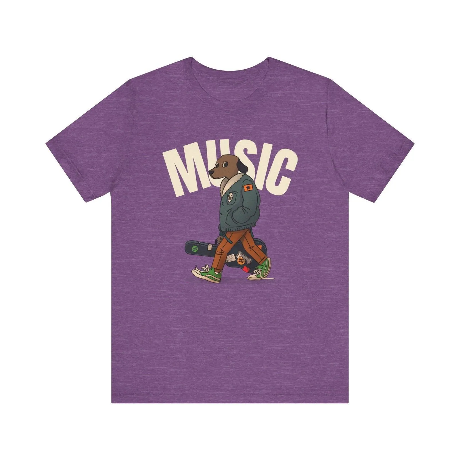 Band Music Dog Walker T Shirt