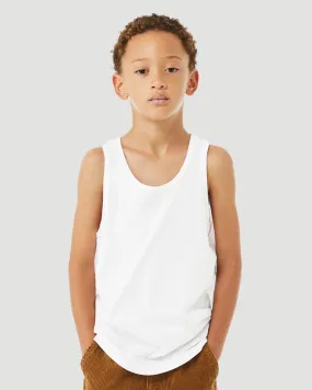 BELLA   CANVAS Youth Heather CVC Tank