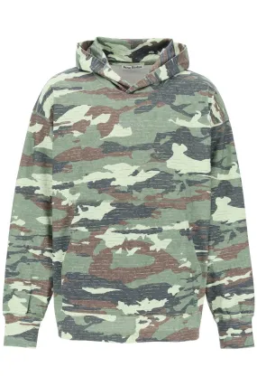 camouflage hoodie sweatshirt with BI0195 KHAKI GREEN