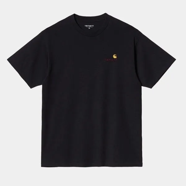 Carhartt WIP American Script T-Shirt Black
