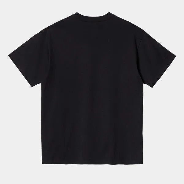 Carhartt WIP American Script T-Shirt Black