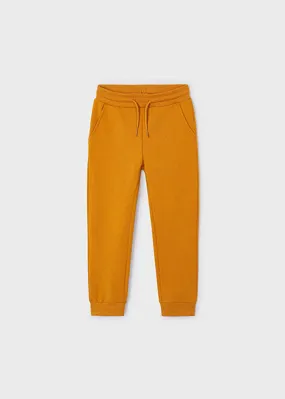 Carrot Orange Cuffed Sweatpants