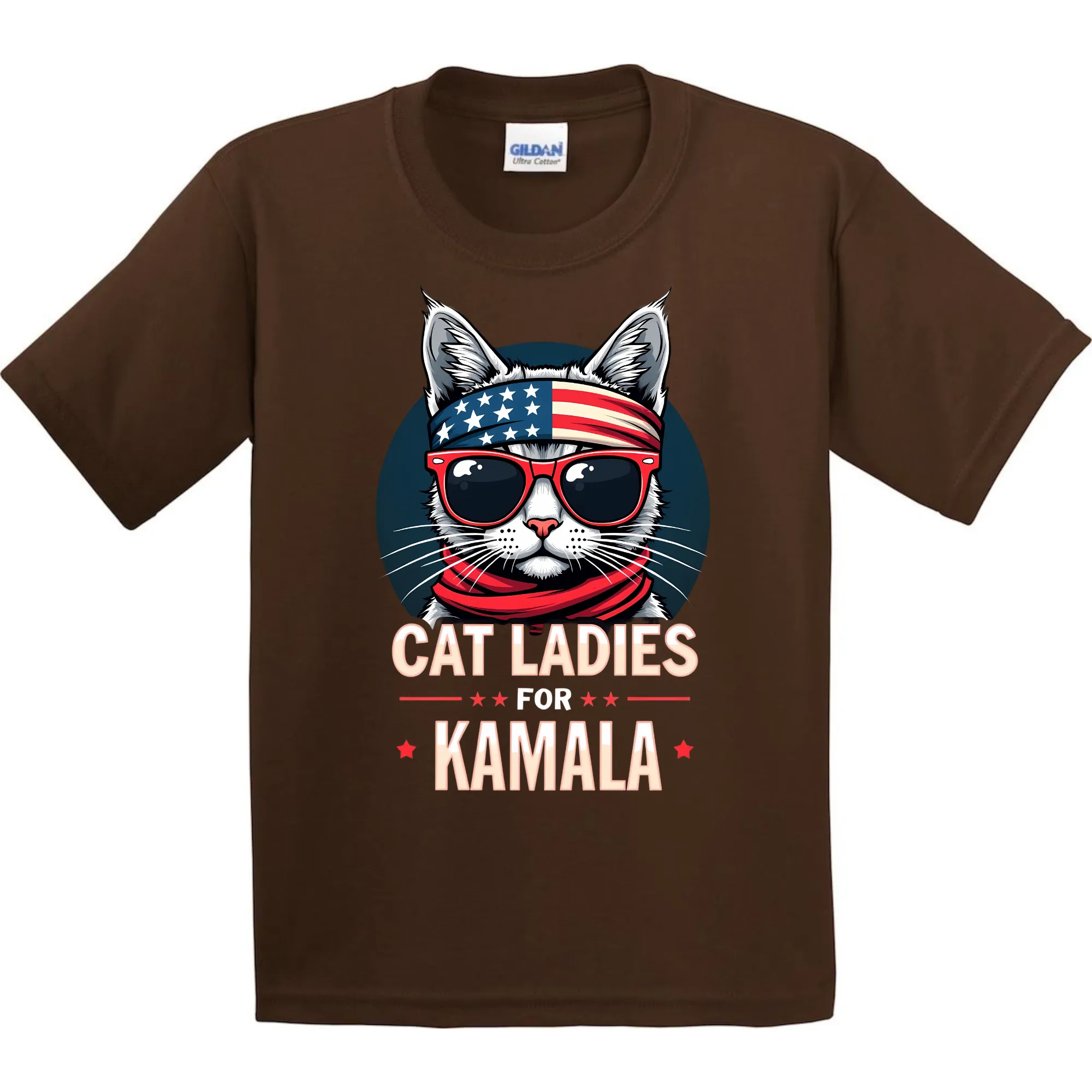 Cat Ladies for Kamala T-Shirt - Unisex Youth & Adult Sizes