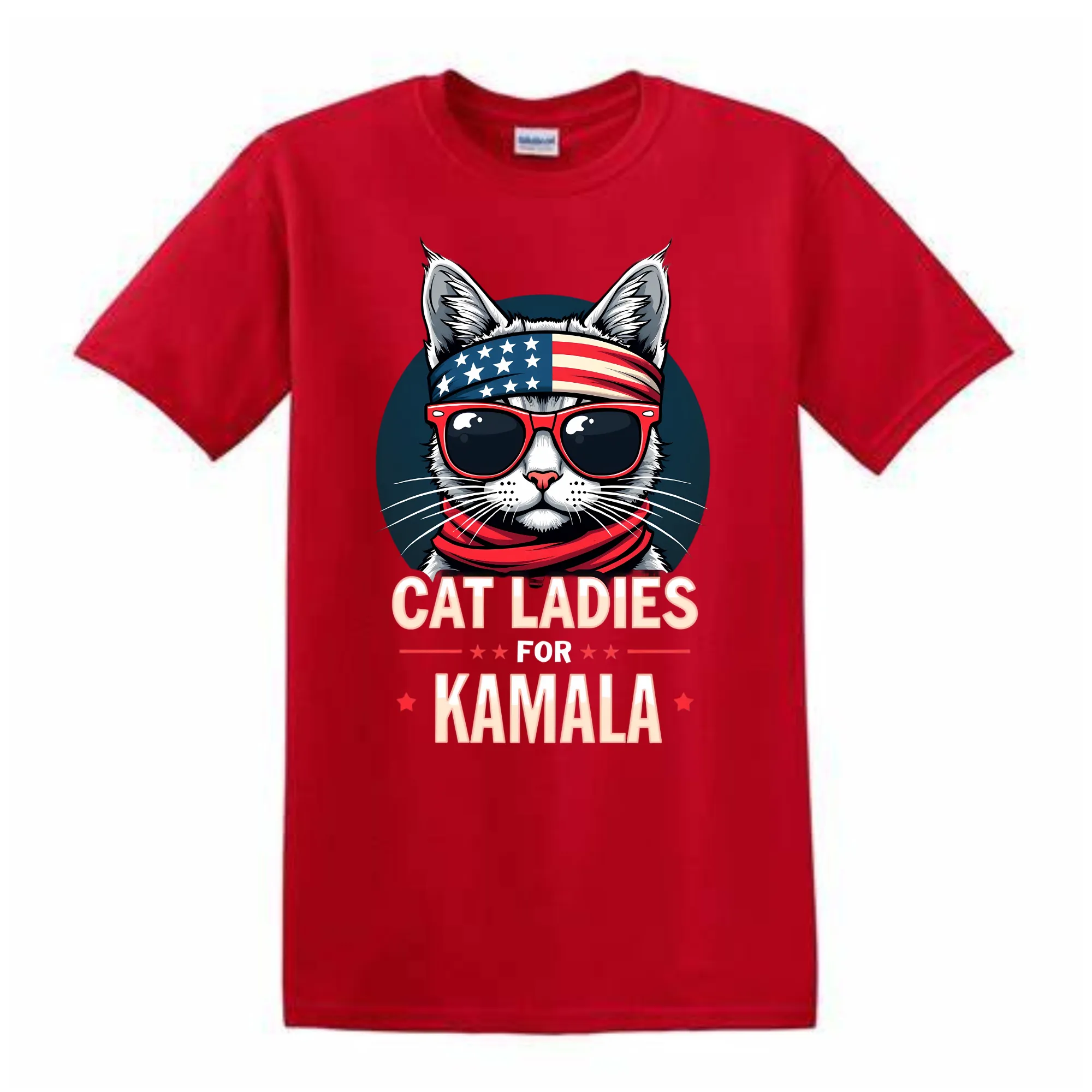 Cat Ladies for Kamala T-Shirt - Unisex Youth & Adult Sizes