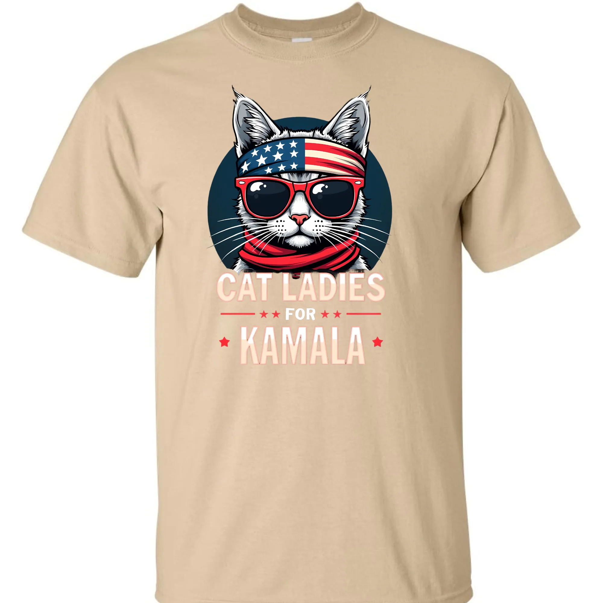 Cat Ladies for Kamala T-Shirt - Unisex Youth & Adult Sizes