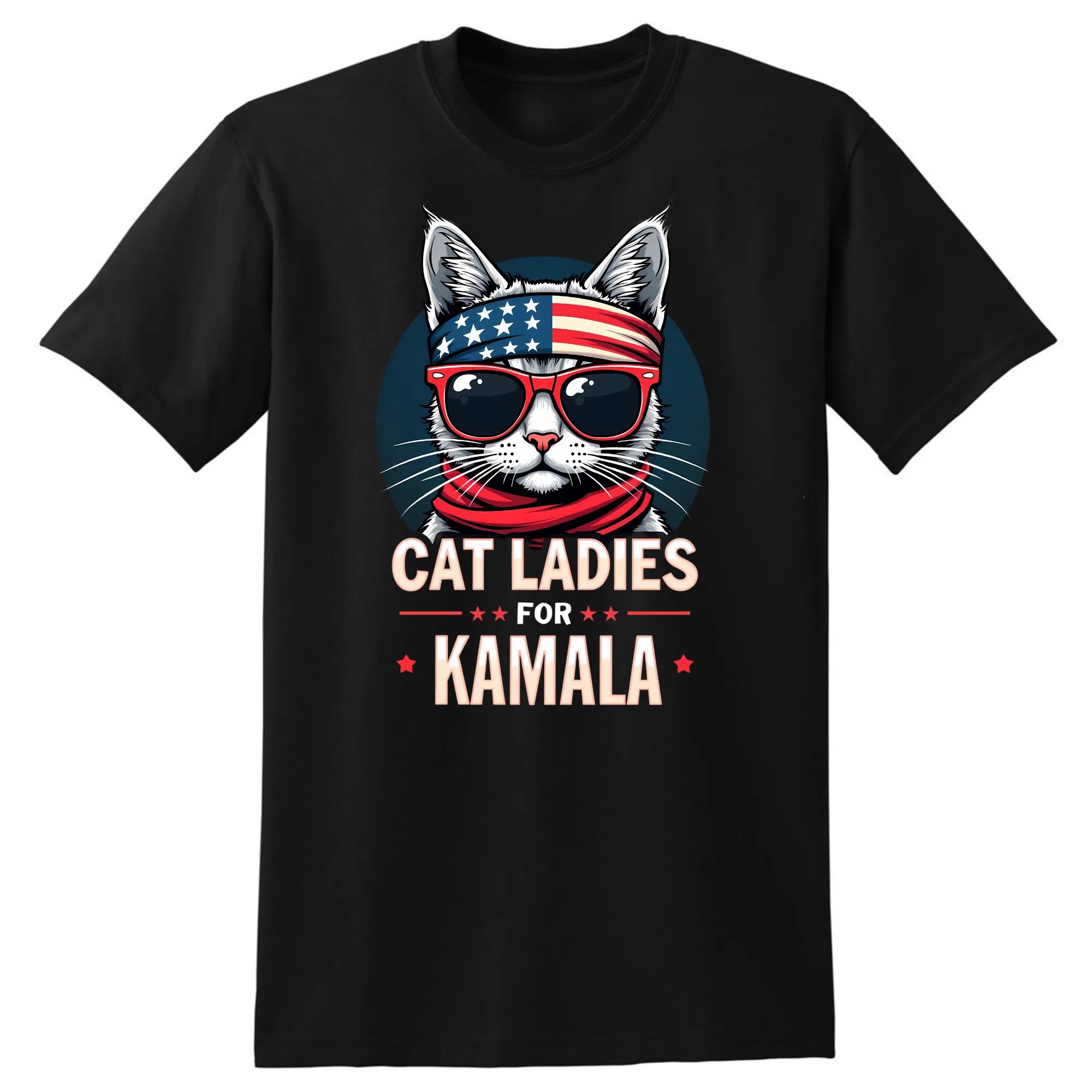 Cat Ladies for Kamala T-Shirt - Unisex Youth & Adult Sizes