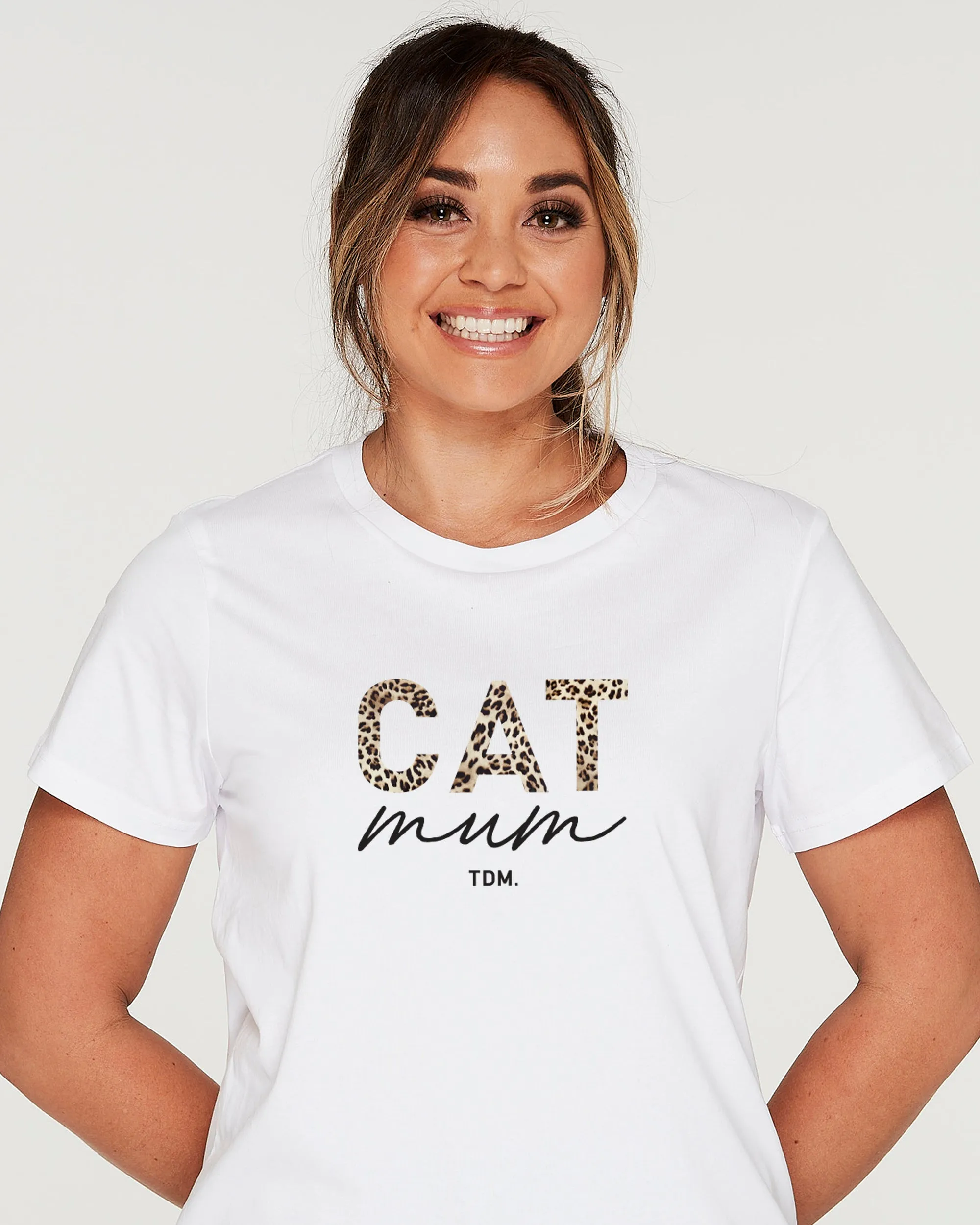 Cat Mum: Leopard Classic T-Shirt