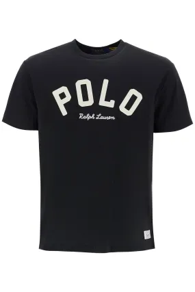 classic fit logo t-shirt 710952043002 POLO BLACK