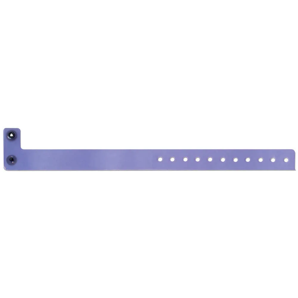 ClearImage® Medium Vinyl Wristbands 3/4" VCP (500/Box)