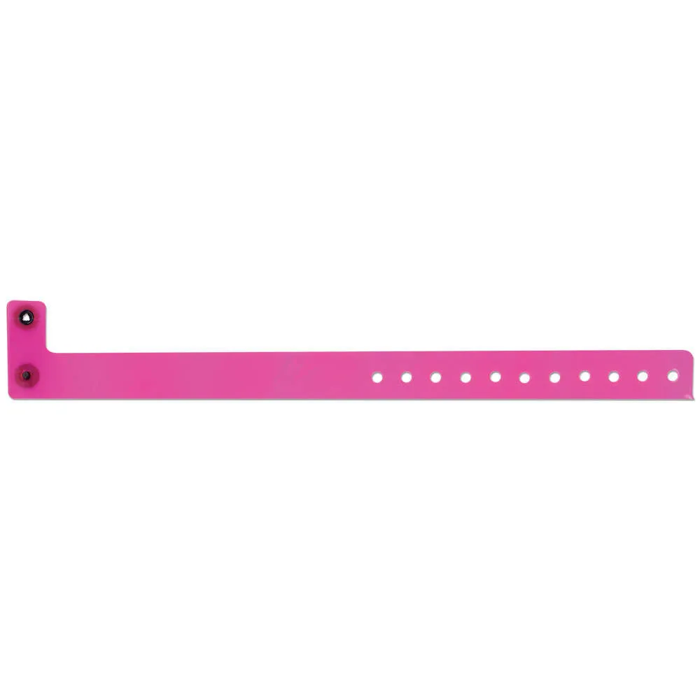 ClearImage® Medium Vinyl Wristbands 3/4" VCP (500/Box)