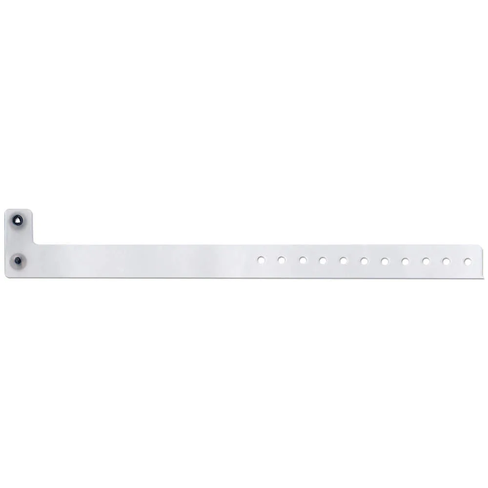 ClearImage® Medium Vinyl Wristbands 3/4" VCP (500/Box)
