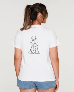 Cocker Spaniel Mum Illustration: Classic T-Shirt