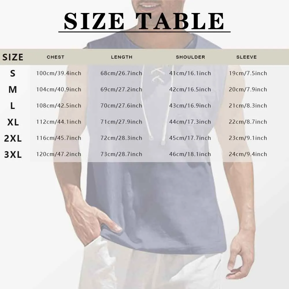 Custom Face American Flag Style Men Lace Up Front Tank Top Mens Printing Digital 3D Printing With Sleeveless Top T Shirt Vest