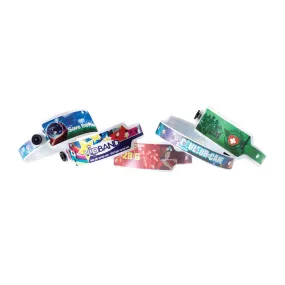 Custom Full-Color Plastic Wristbands, 1", Wide (500/Box)