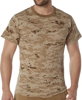 Desert Digital Camo - 100% Cotton T-Shirt – Standard Fit Tee