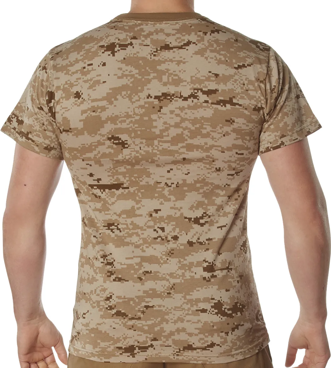Desert Digital Camo - 100% Cotton T-Shirt – Standard Fit Tee