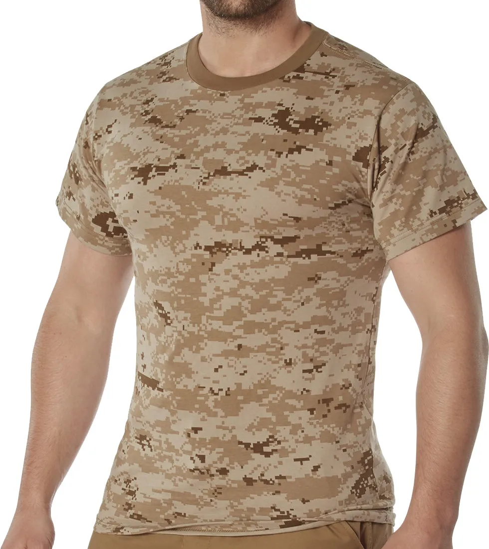 Desert Digital Camo - 100% Cotton T-Shirt – Standard Fit Tee