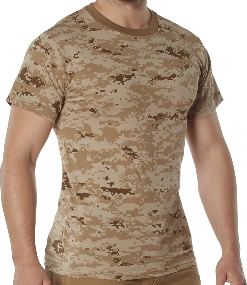 Desert Digital Camo - 100% Cotton T-Shirt – Standard Fit Tee
