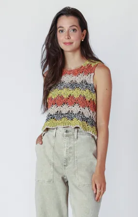 DEX OPEN KNIT TANK