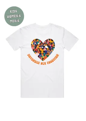 DIFFERENT BUT TOGETHER T-SHIRT HARMONY DAY