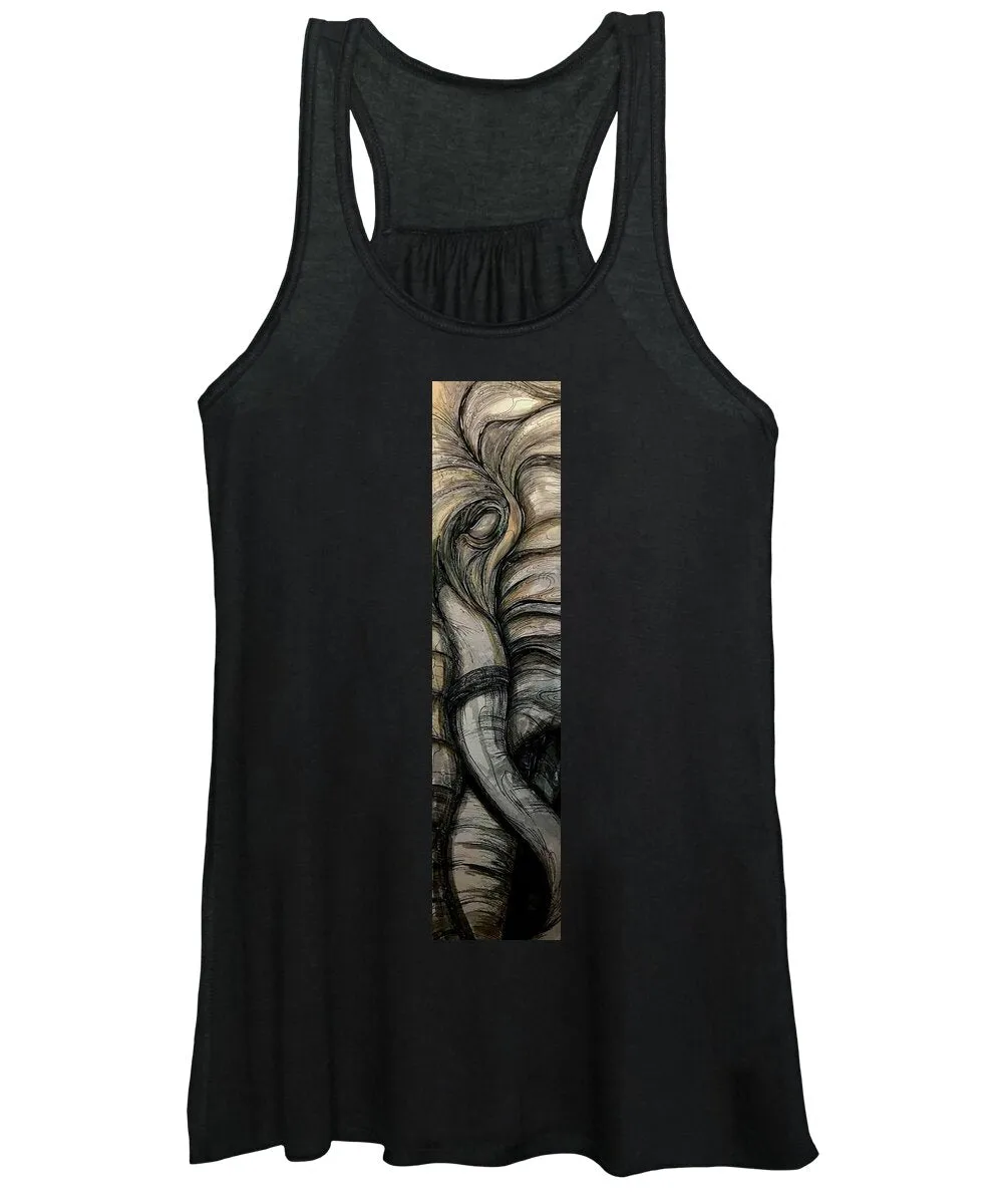 Elephant Half - Women's Tank Top