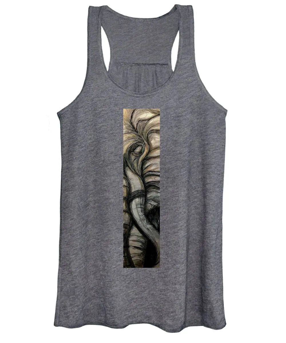 Elephant Half - Women's Tank Top
