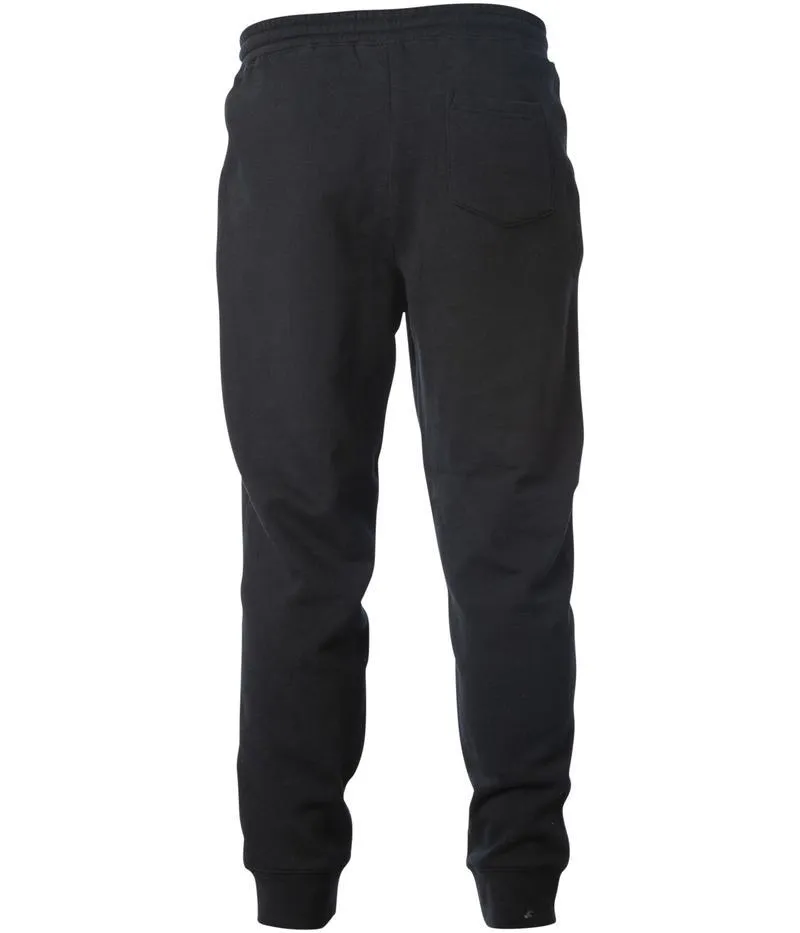 Exodus Optical Embroidered Sweatpants - Black