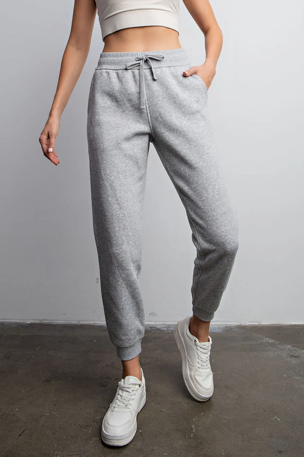 French Terry Basic SweatPant Jogger - Mixed