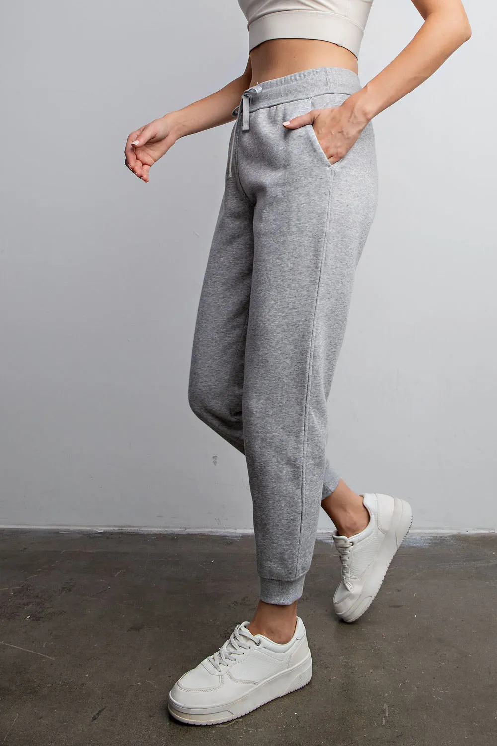 French Terry Basic SweatPant Jogger - Mixed