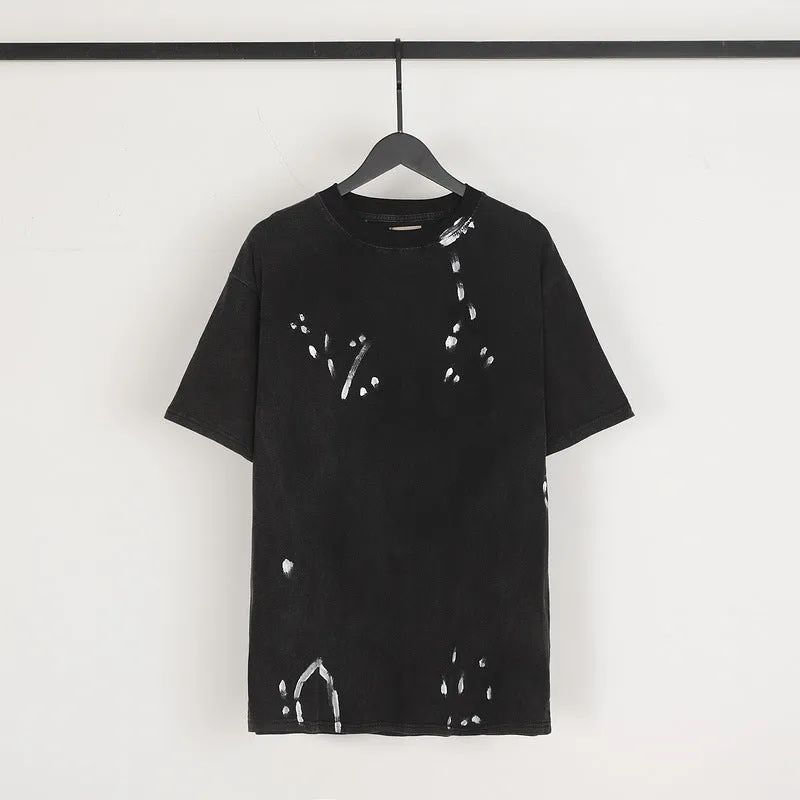 Gallery Dept T Shirts Washed black Loose T Shirts