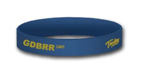 GDBRR - Grinder, Dirtbag, Bulldog, Rat & Rock - Wristbands (set of 5)
