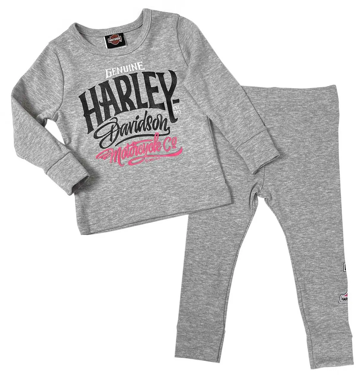 Girls  Knit Tee & Pant Set