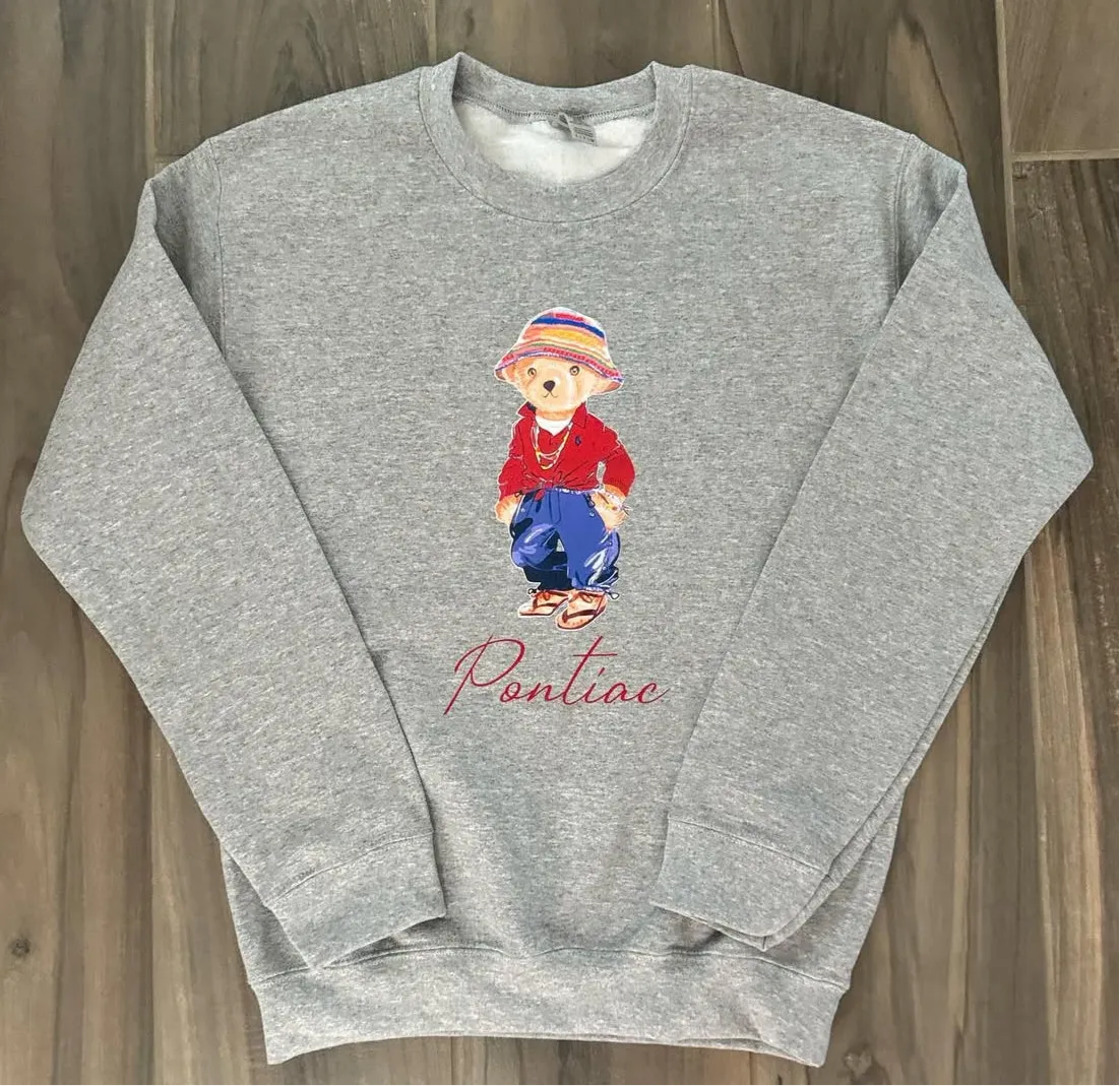 Girly Polo Bear Crewneck