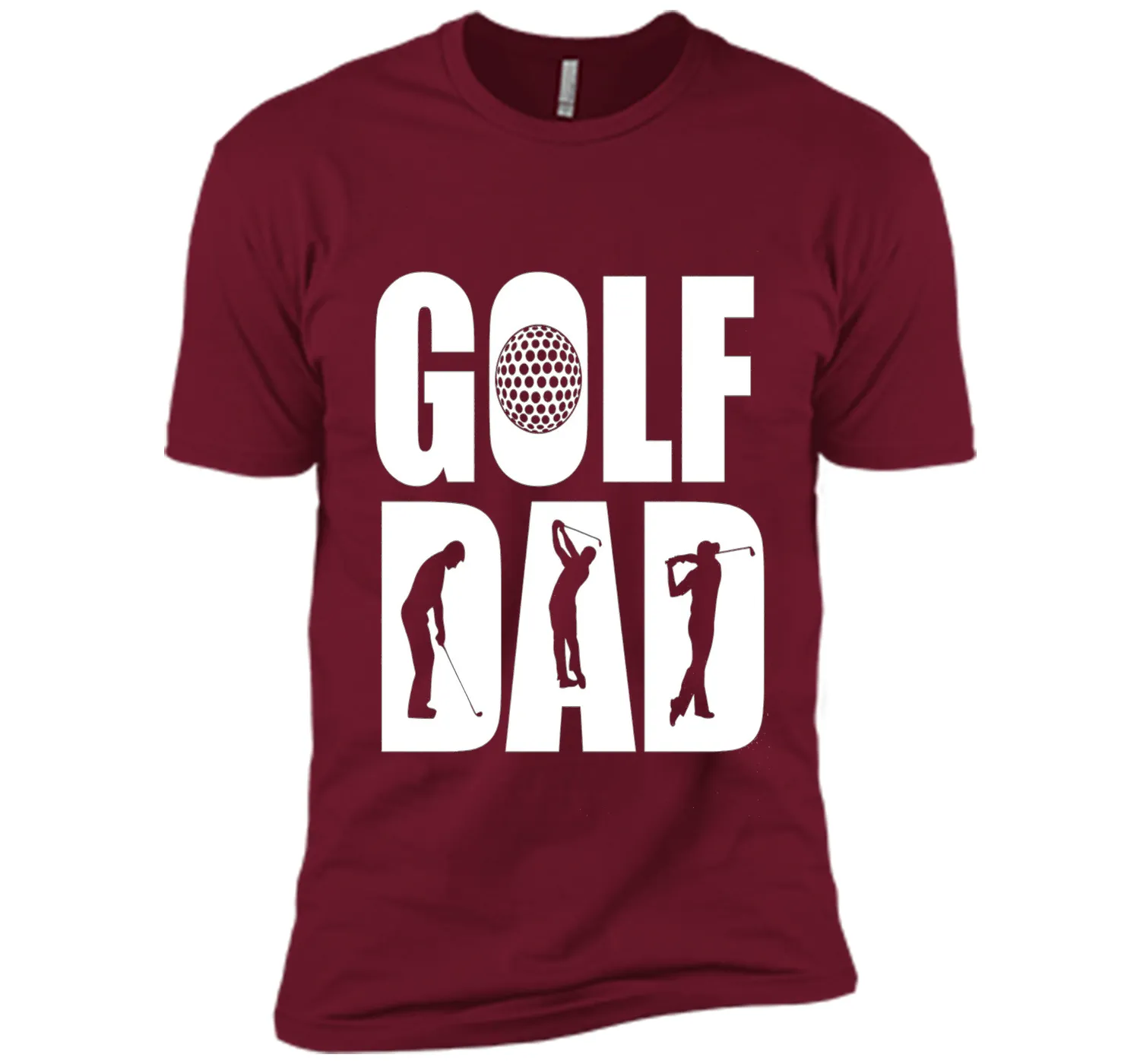 Golf Dad Funny T- shirt  for Father's Day