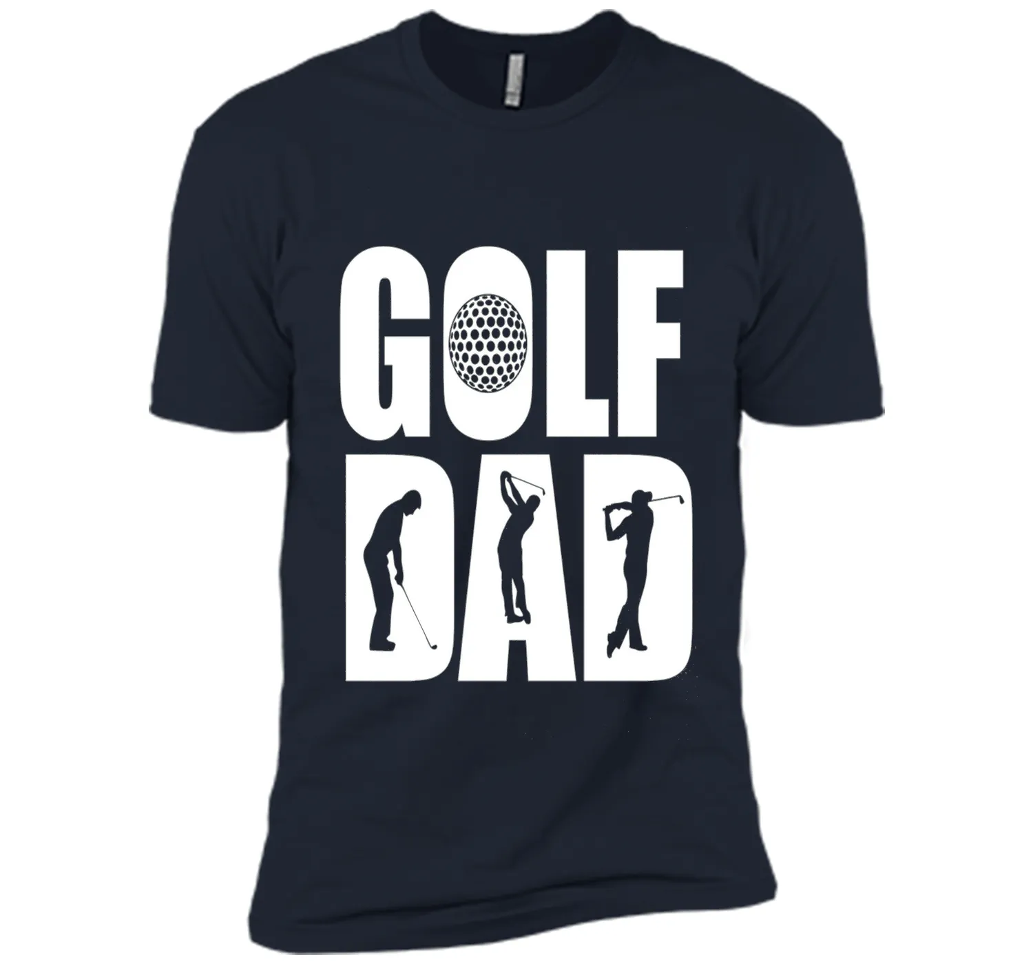 Golf Dad Funny T- shirt  for Father's Day
