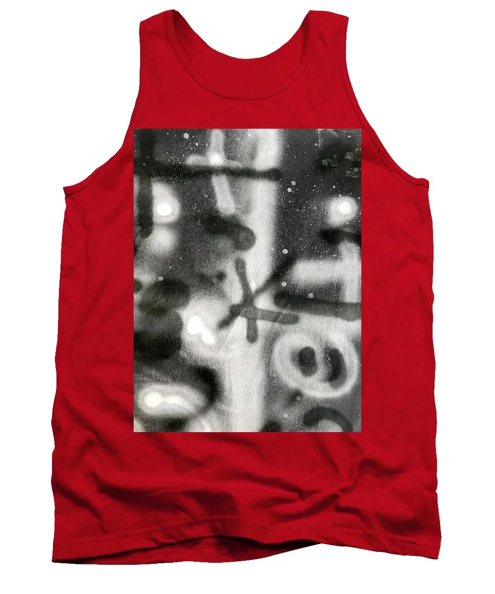 Graffiti BW - Tank Top