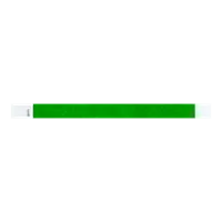 Green Tyvek Wristband | 100ct