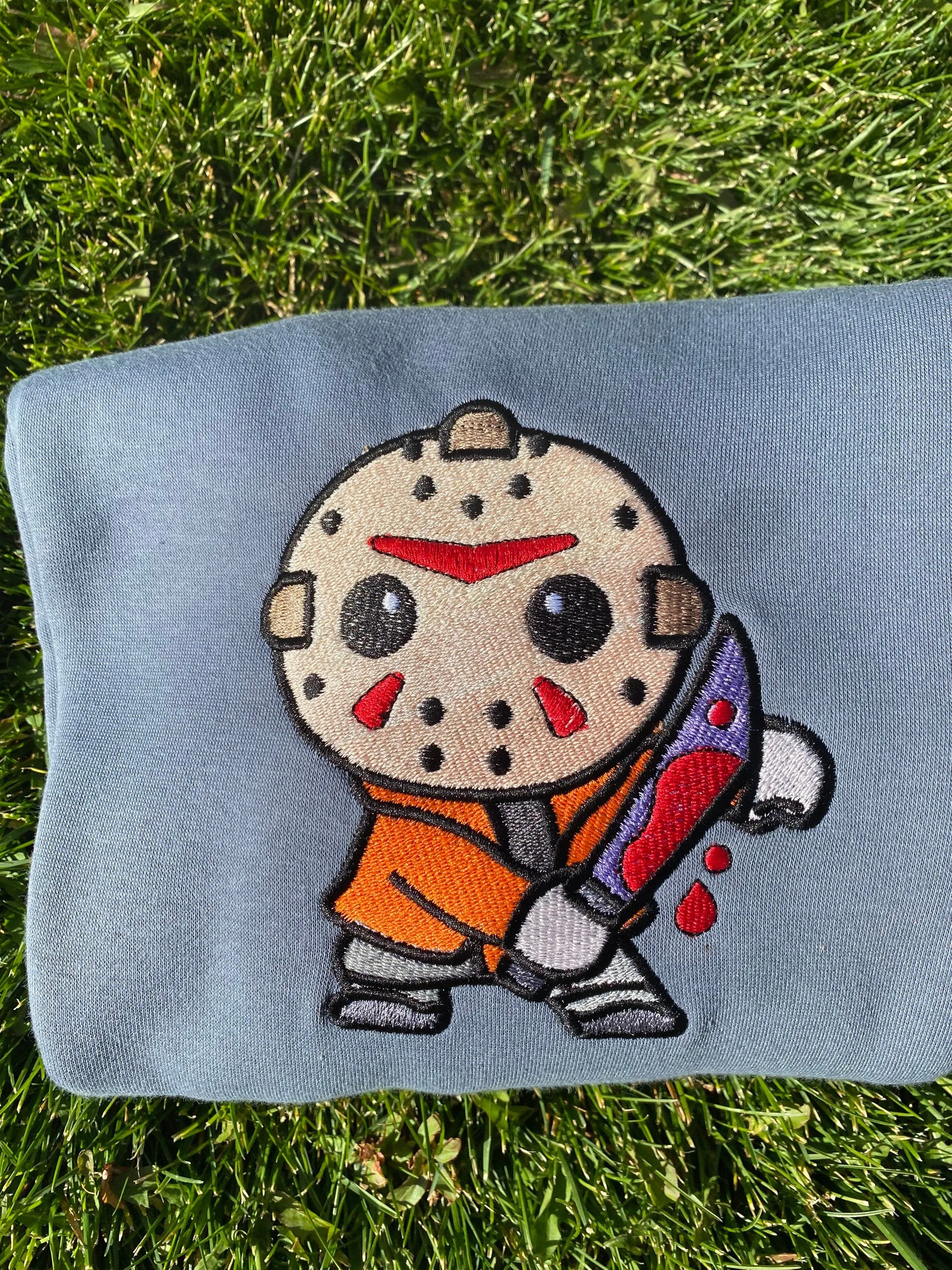 Halloween Sweatshirt| Cute Halloween Sweatshirts| Embroidered Sweatshirts