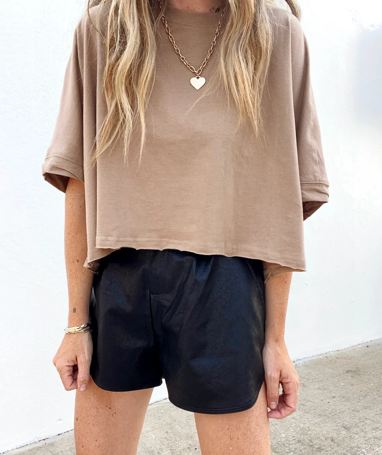 Harlow crop tee