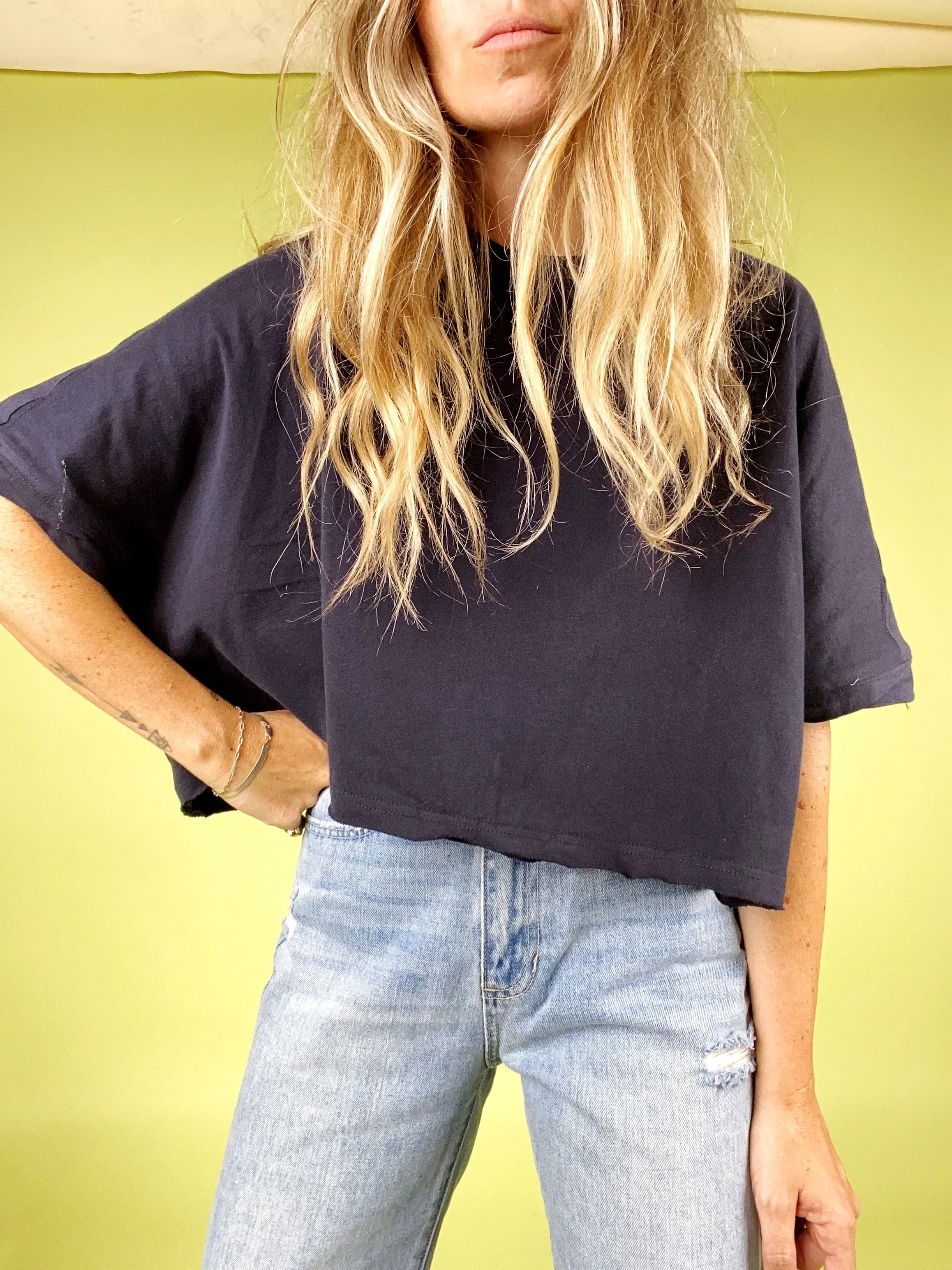 Harlow crop tee