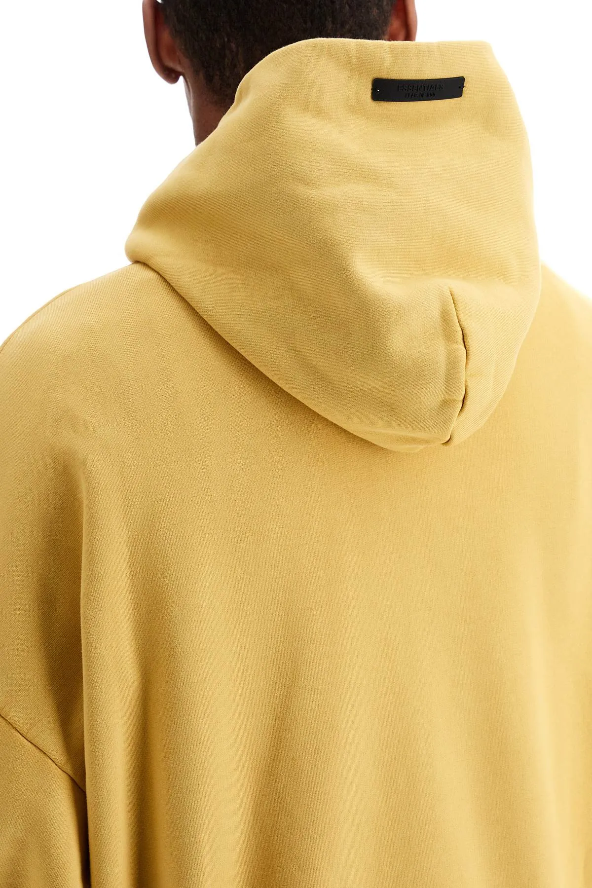 heavy fleece hoodie 192BT244813F AMBER
